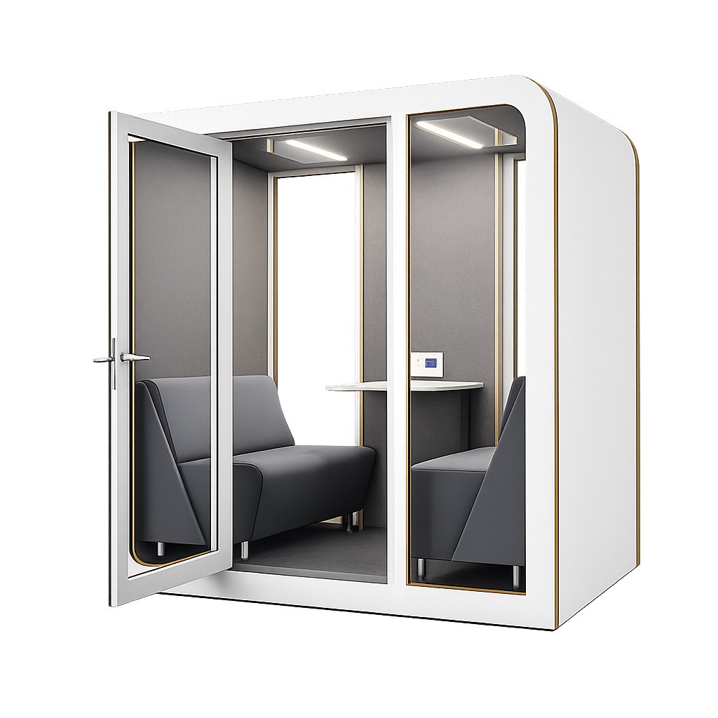 Akustická telefonní budka SilentBox Quartet pro 4 osoby